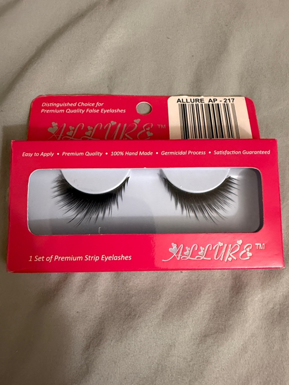 Allure Black Dramatic Strip False Eyelashes
